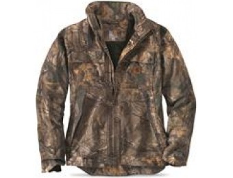 80% off Carhartt Men's Quick Duck Camo Traditional Insulated Jacket