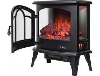 59% off AKDY 20" Freestanding Electric Fireplace Stove Heater
