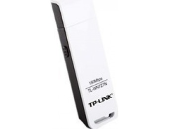 54% off TP-LINK TL-WN727N Wireless N150 USB Adapter