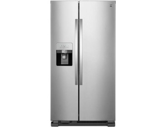 $600 off Kenmore 25 cu. ft. Side-by-Side Refrigerator - Active Finish