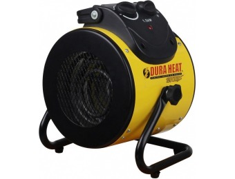 50% off DuraHeat 1,500W 120-Volt Electric Forced Air Heater