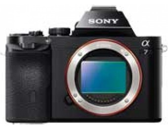 $902 off Sony 24.3 MP Alpha 7 Interchangeable Lens Camera
