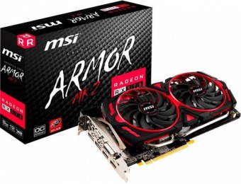 $250 off MSI AMD Radeon RX 570 8GB GDDR5 PCI Express 3.0 Card