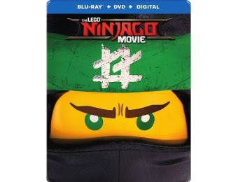 85% off The LEGO NINJAGO Movie [SteelBook] Blu-ray/DVD