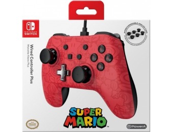 27% off Nintendo Switch Wired Controller Plus – Super Mario