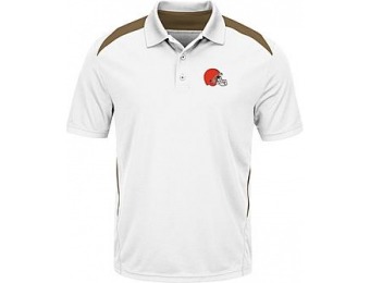 86% off NFL Men's Polo Shirt - Cleveland Browns
