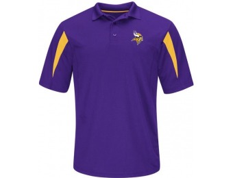 86% off NFL Men's Polo Shirt - Minnesota Vikings