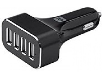 58% off 4-Port USB Car Charger, 9.6A