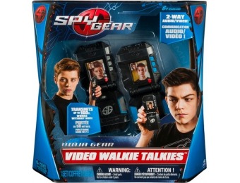 58% off Spy Gear Video Walkie Talkies with 2-Way Audio and Video
