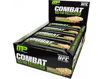 68% off MusclePharm Combat Crunch Cinnamon Twist (12 Pack)