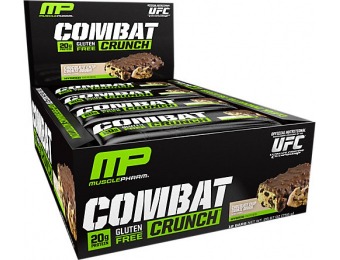 68% off MusclePharm Combat Crunch (12 Pack)