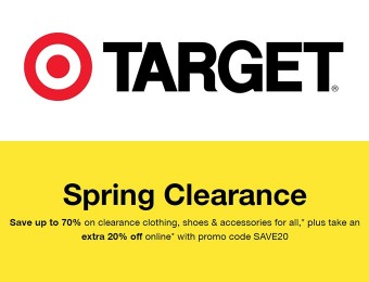 Extra 20% off Target Clearance