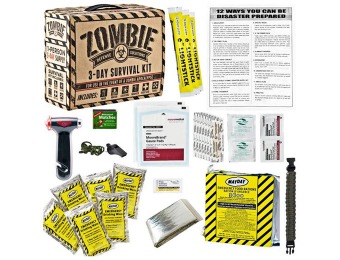 $60 off Zombie Defense Solutions: 3-Day Survival Kit