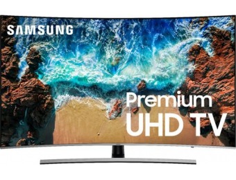 $1,052 off Samsung 65" Silver UHD 4K HDR LED Smart HDTV