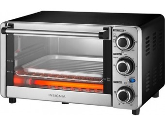 67% off Insignia 4-Slice Toaster Oven - Stainless Steel