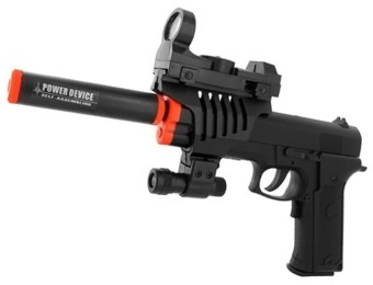 70% off Full Auto Tactical .45 Style Pistol Airsoft Gun