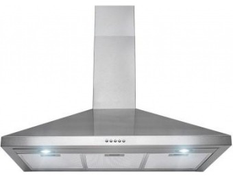 $160 off AKDY 36" Convertible Wall Mount Range Hood in Stainless Steel