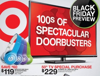 Preview the Target Black Friday Sale Ad - 100s of Doorbuster Deals
