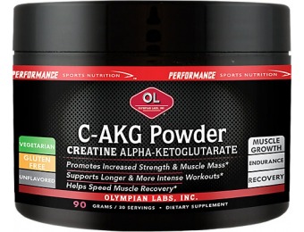 50% off Olympian Labs Creatine AKG Powder