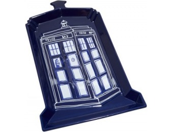 65% off Doctor Who TARDIS Ceramic Serving Platter