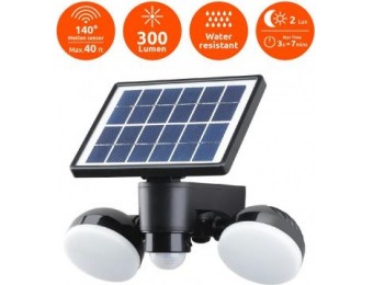 40% off Link2Home Super Bright Motion Activated LED Solar Light