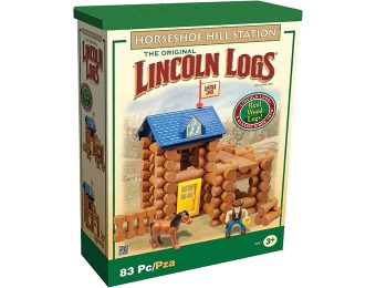 54% off Lincoln Logs Horseshoe Hill Station Building Set