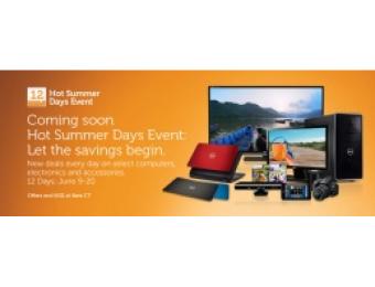 Dell 12 Hot Summer Days of Deals Event-New Deals Every Day
