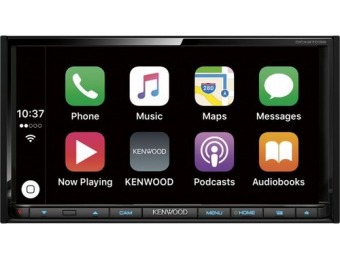 $384 off Kenwood 6.95" Android / Apple In-Dash CD/DVD/DM, Refurb