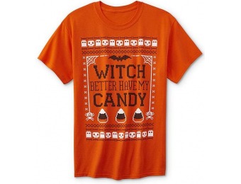 80% off Men's Halloween Graphic T-Shirt - Better Have My Candy