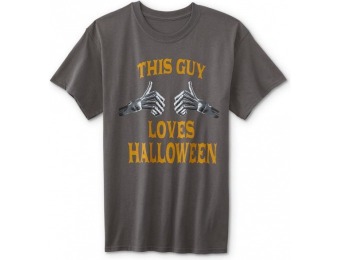 75% off Men's Halloween Graphic T-Shirt - This Guy Loves Halloween