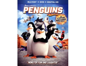 85% off The Penguins of Madagascar (Blu-ray/DVD)