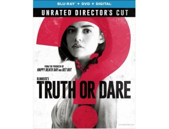 83% off Blumhouse's Truth or Dare (Blu-Ray + DVD + Digital)