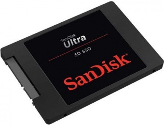 $300 off SanDisk Ultra 3D 1TB SATA III 2.5" Internal SSD