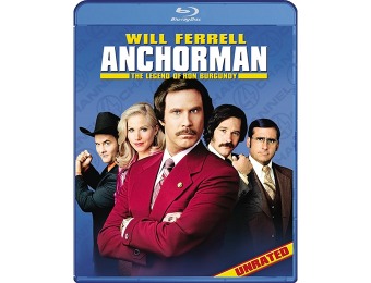 61% off Anchorman: The Legend of Ron Burgundy (Unrated) Blu-ray