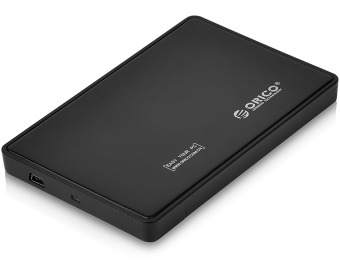 73% off Orico 2588US Tool-Free 2.5" USB SATA Hard Drive Enclosure