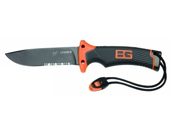 $43 off Gerber Bear Grylls Ultimate Serrated Knife