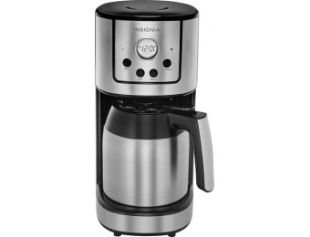 $50 off Insignia 10-Cup Coffee Maker - Stainless Steel