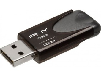 $68 off PNY Elite Turbo Attaché 4 256GB USB 3.0 Flash Drive