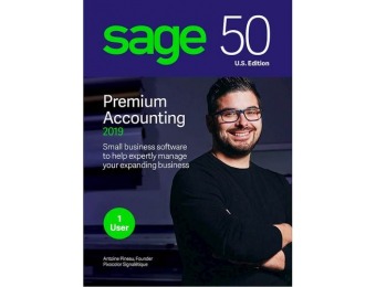 50% off Sage 50 Premium Accounting 2019 (1-User) - Windows