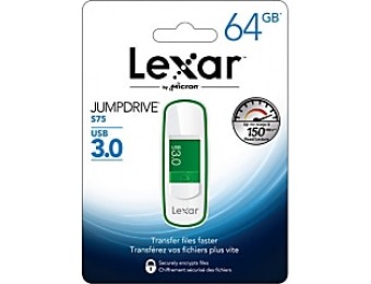86% off Lexar JumpDrive S75 64GB USB 3.0 Flash Drive