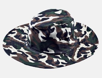 Free Camouflage Military Boonie Hat, 4 Styles
