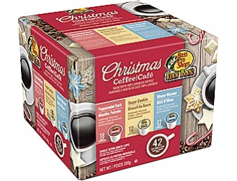 78% off Uncle Buck's Christmas Coffee Mix Brew Cups (42 Pack)