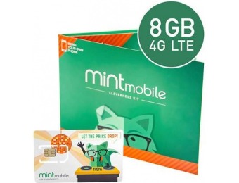 67% off Mint Mobile 3-Month Prepaid SIM Card Kit