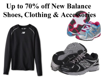 Up to 70% off New Balance Shoes, Clothing & Accessories