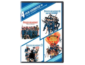 57% off 4 Film Favorites: Police Academy 1-4 DVD