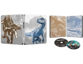 63% off Jurassic World: Fallen Kingdom [SteelBook] (4K Blu-ray)
