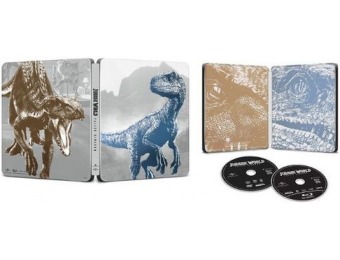 69% off Jurassic World: Fallen Kingdom [SteelBook] (Blu-ray/DVD)