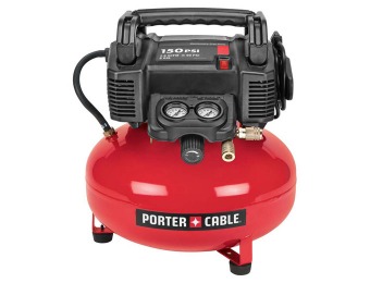 $224 off Porter-Cable C2002 6-Gal 150-PSI Electric Air Compressor