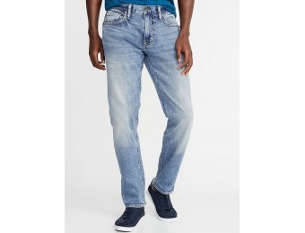 50% off Slim Built-In Flex Distressed Jeans for Men