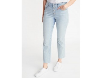 50% off Secret-Slim Button-Fly Flare Ankle Rockstar Jeans